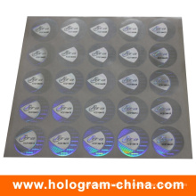 Kundenspezifischer Seriennummern-Sicherheits-Hologramm-Aufkleber